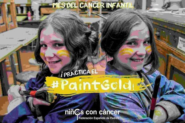 El Ayuntamiento de Benidorm apoya #PaintGold, iniciativa de Aspanion en apoyo a los ni&ntilde;os con c&aacute;ncer