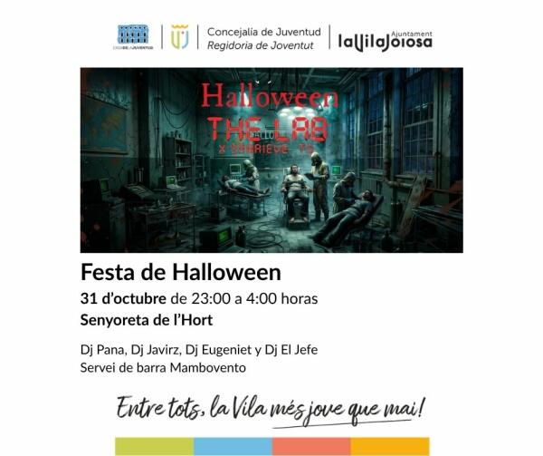 Villajoyosa celebra una fiesta de Halloween el 31 de octubre en la Senyoreta de l&rsquo;Hort