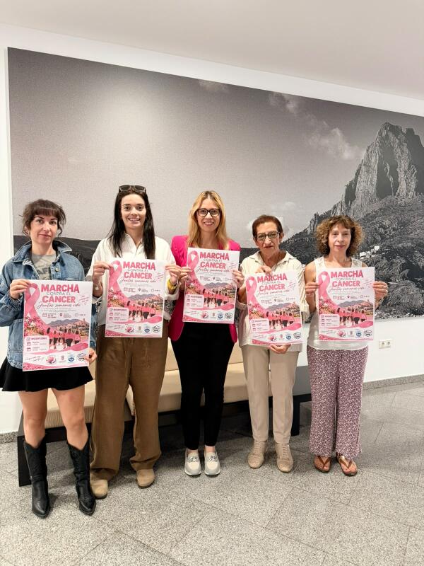 Finestrat se ti&ntilde;e de rosa el 18 de octubre con su marcha solidaria contra el c&aacute;ncer de mama