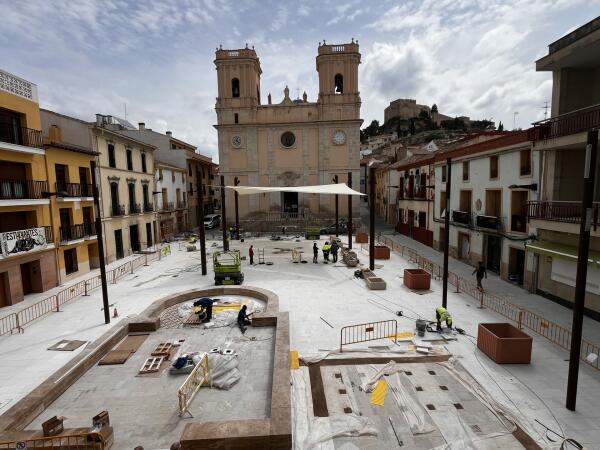 La Diputaci&oacute;n financia con 860.000 euros las obras de remodelaci&oacute;n de la Pla&ccedil;a de Baix de Petrer 