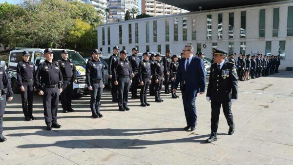 La Policía Local de Benidorm conmemora su 180º aniversario 