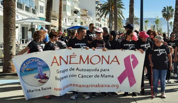 Alrededor de 700 personas participan en la marcha solidaria de Anémona