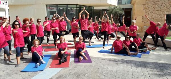 La Gimnasia y Yoga para mayores son subvencionadas por la Diputación 