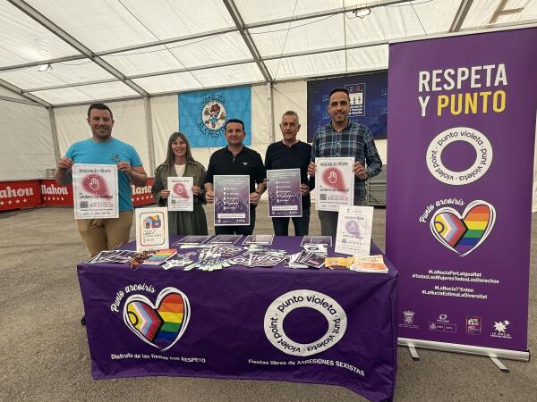  La carpa festera de les Festes de Sant Vicent contar&aacute; con &ldquo;Punto Violeta&rdquo; 