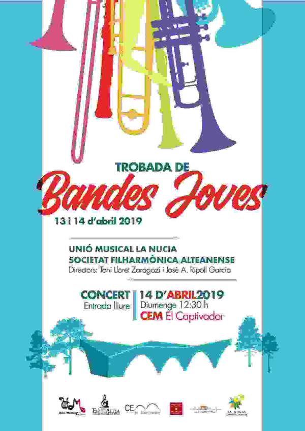 “Trobada de Bandes Joves” en el CEM Captivador de La Nucía 