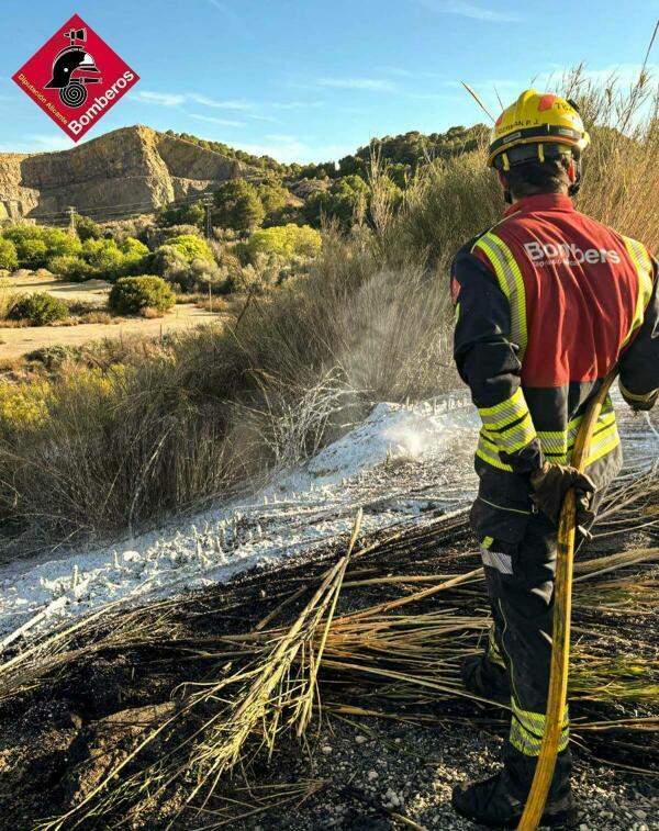 INCENDIO EN ALTEA 