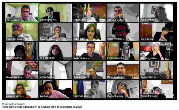 La Diputaci&oacute;n crear&aacute; un espacio de trabajo con todos los grupos pol&iacute;ticos para elaborar los presupuestos de 2021 con el fin de hacer frente al Covid19