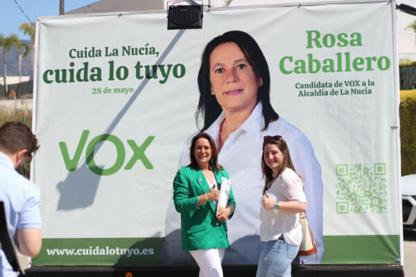 Rosa Caballero deja Vox y pasa a concejal no adscrita del Ayuntamiento de La Nucía 