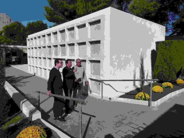 La Nucía · Finalizan las obras de mejora y ampliación del Cementerio Municipal 