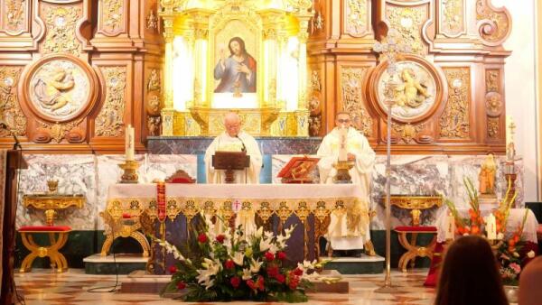 Benidorm conmemora con una misa la festividad de Santa Anna 