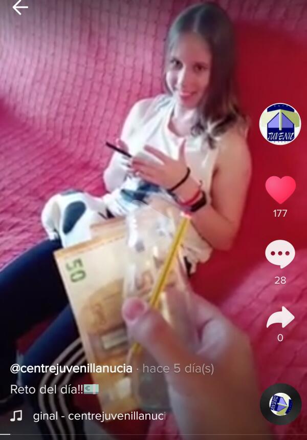 @ivanylaura_  perfil ganador del I Tik Tok Challenge La Nuc&iacute;a.