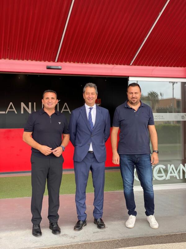 El vicepresidente Vicente Barrera visita “La Nucía, Ciudad del Deporte”