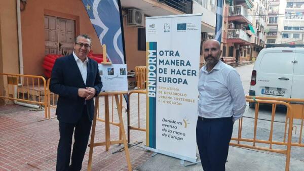 Benidorm arranca la segunda fase de las obras de mejora de movilidad de Jaime I, la actuación premiada en la Semana de la Movilidad Sostenible 2023 