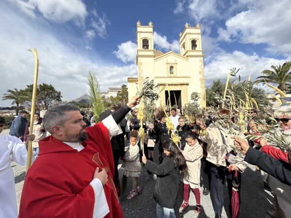 La Semana Santa comenz&oacute; con el Viernes de Dolores y el Domingo de Ramos 