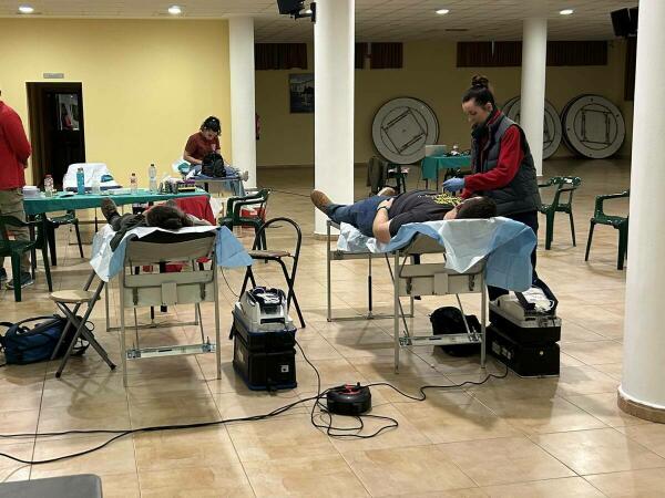 42 personas en la donación de sangre de ayer en El Cirer 
