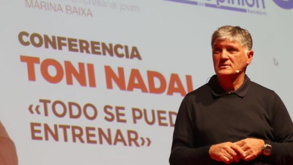 Toni Nadal aborda en Benidorm la importancia de la resiliencia en el desarrollo y éxito profesional  