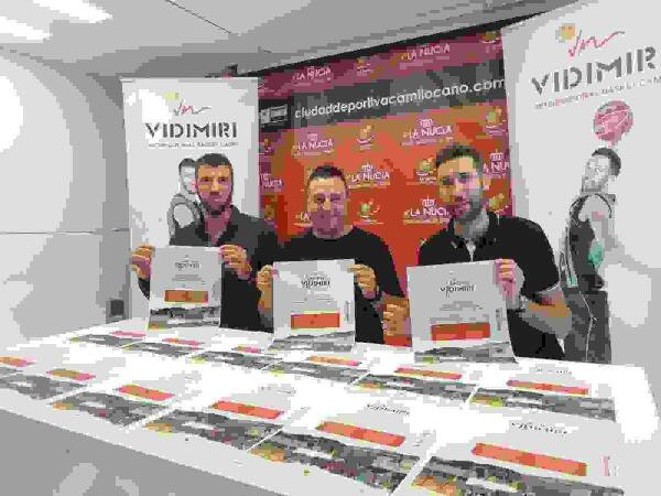 Sergi Vidal y Albert Miralles presentan su Campus de Basket en La Nuc&iacute;a 