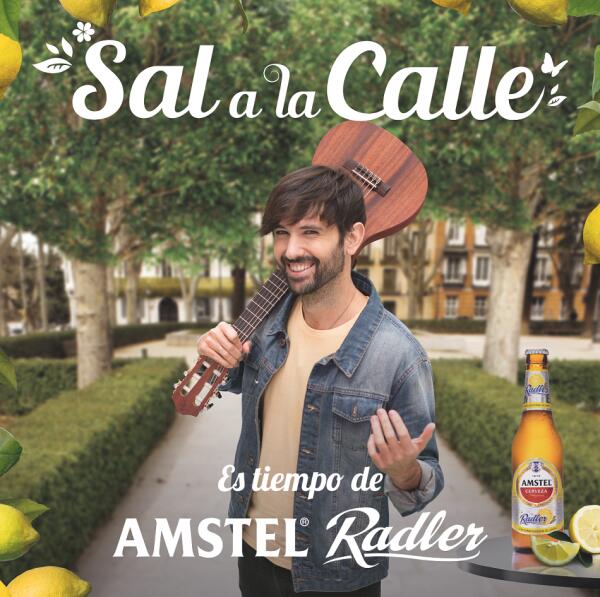 David Otero y Amstel Radler presentan el videoclip colaborativo "Sal a la calle", grabado en Benidorm y La Vila 