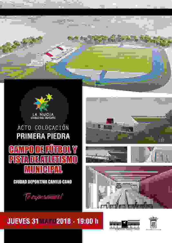 La Nuc&iacute;a &middot; Ma&ntilde;ana ser&aacute; el acto de la &ldquo;primera piedra&rdquo; del Estadio de Atletismo 