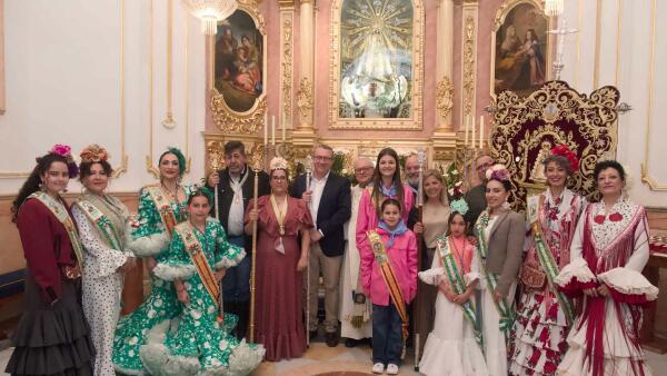 Con una misa rociera cantada, el Triduo de la Hermandad del Roc&iacute;o de Benidorm llega a su fin