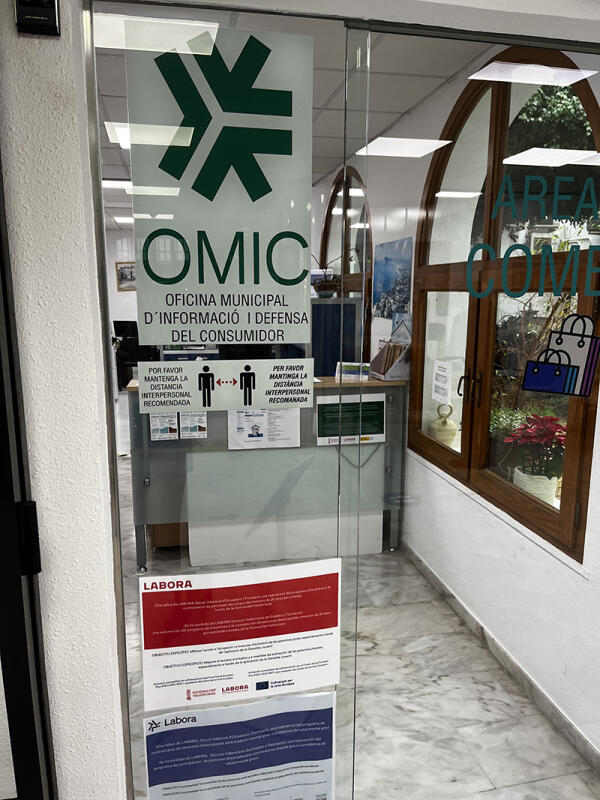 La OMIC de Altea registra 250 consultas y 92 reclamaciones durante el 2025