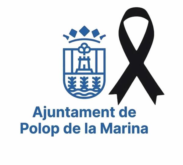 Polop de la Marina se suma al luto oficial por el primer aniversario de la DANA de Valencia