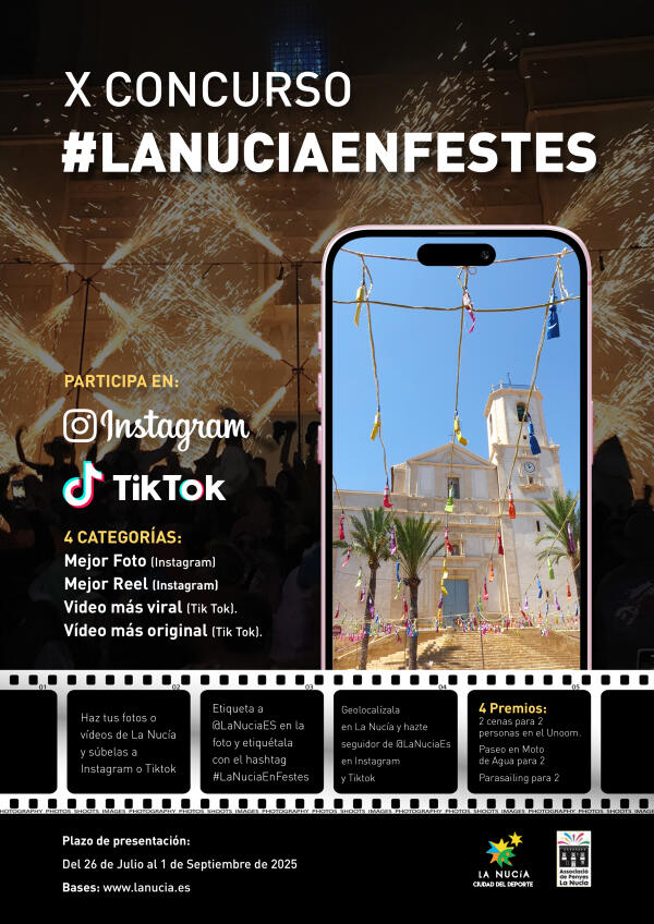 El concurso fotográfico de #LaNuciaEnFestes premiará a las mejores fotos y videos
