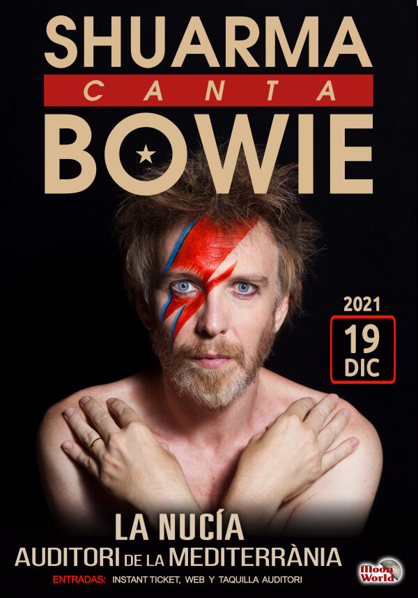 “Tributo a David Bowie” por Shuarma en l’Auditori de La Nucia 