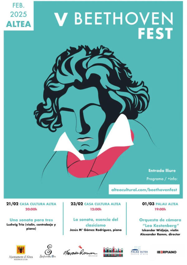 Cultura presenta una nova cinquena edició del Beethoven Fest