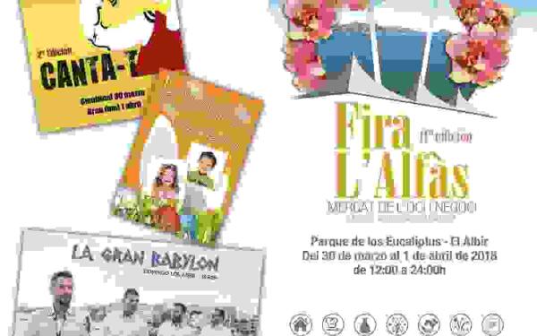 Ma&ntilde;ana arranca la und&eacute;cima edici&oacute;n de Fira L&rsquo;Alf&agrave;s en el parque de los Eucaliptos de l&rsquo;Albir 