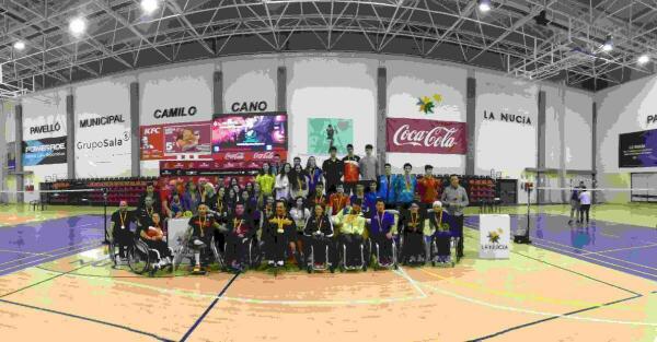 La Nucia fue el centro del Bádminton sub-19 y Parabádminton nacional  