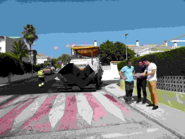 La Nucía invierte 60.000 € en el reasfaltado de Puerta de Hierro