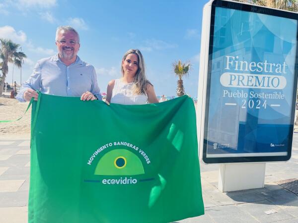 FINESTRAT “BANDERA VERDE 2023” VUELVE A SUMARSE AL RETO PARA REVALIDARLO EN 2024  