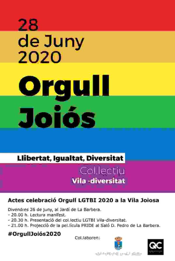 La VilaJoiosa celebra el D&iacute;a del Orgullo LGBTIesta semana con varios actos en defensa de la diversidad.