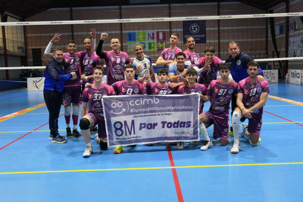 El Servigroup Playas de Benidorm se impone con autoridad a Volei Villena Petrer y acaricia el título (3-0)