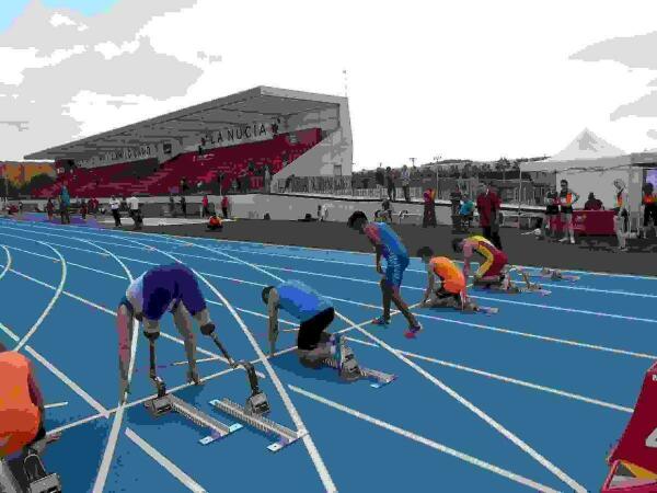 La Nucía · El “Meeting Internacional de Atletismo Adaptado”  fue el último test antes del Mundial