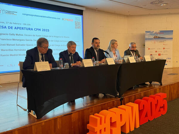 L&iacute;deres de la econom&iacute;a y la abogac&iacute;a se dan cita en la d&eacute;cima edici&oacute;n del Congreso Profesional del Mediterr&aacute;neo