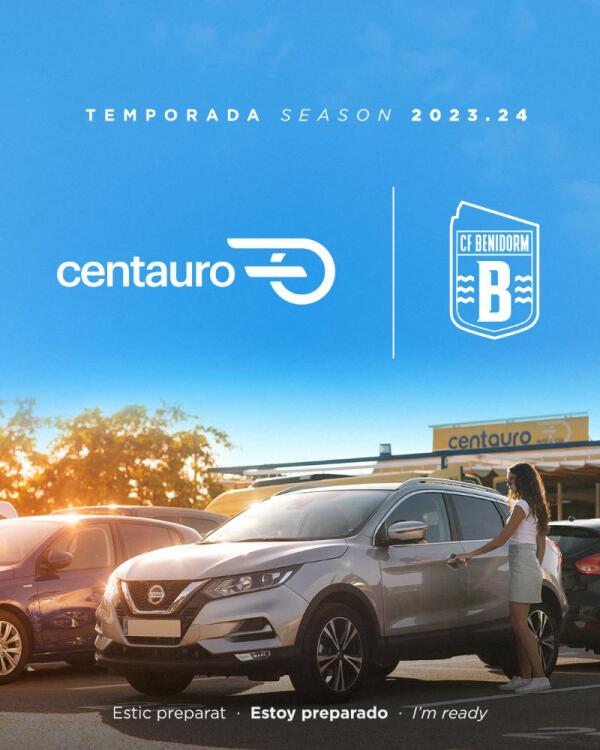 Centauro, nuevo patrocinador del CF Benidorm