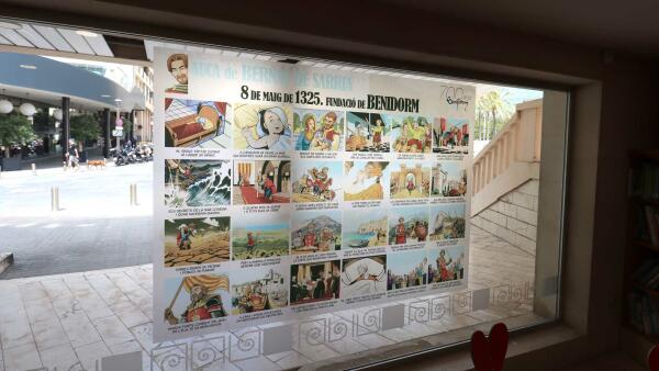 La Biblioteca Central luce el Auca de Bernat de Sarrià para divulgar su historia entre los jóvenes escolares 