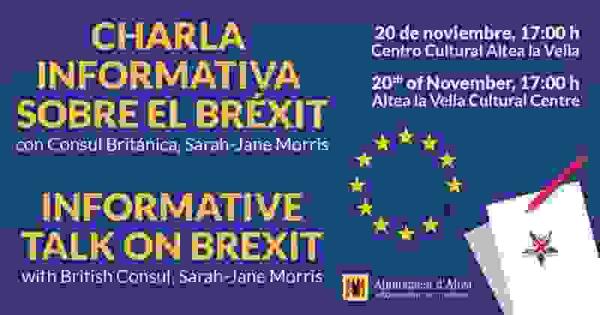 Altea &middot; Participaci&oacute;n Ciudadana organiza una charla informativa sobre el Brexit