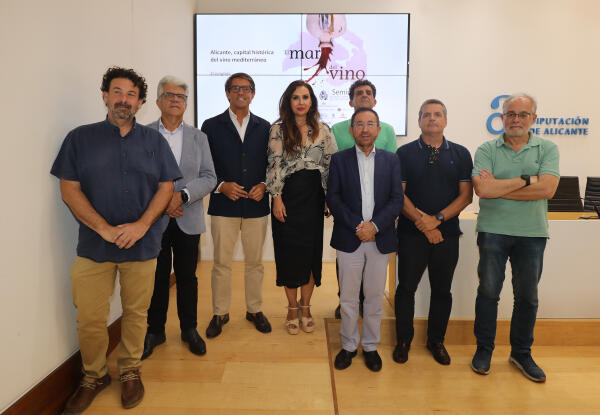 La Diputación reunirá en el MARQ a expertos de todo el mundo en torno al patrimonio arqueológico y la cultura mediterránea del vino