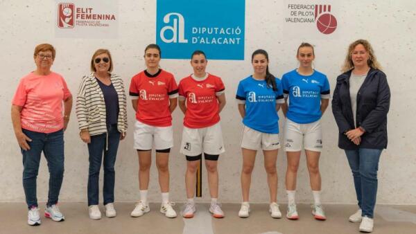 Irene y Mar se imponen a Ana y Amparo en el I Trofeo Anémona de Pilota Valenciana