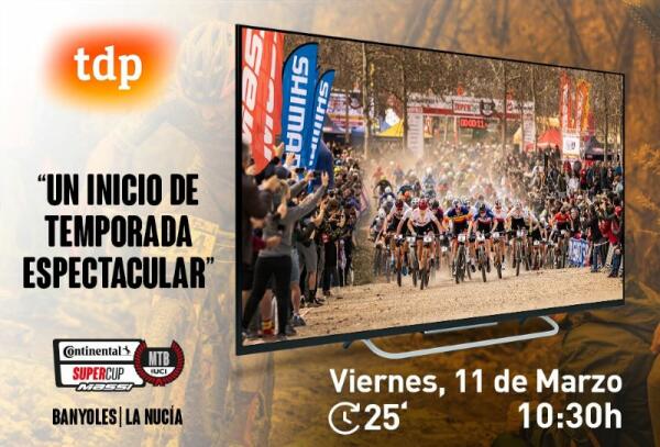 Mañana en Teledeporte la Super Cup Massi MTB de La Nucía 