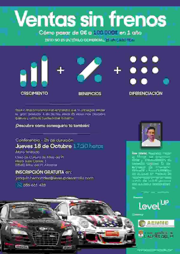 L&rsquo;Alf&agrave;s acoge una charla para incrementar resultados en peque&ntilde;as empresas 