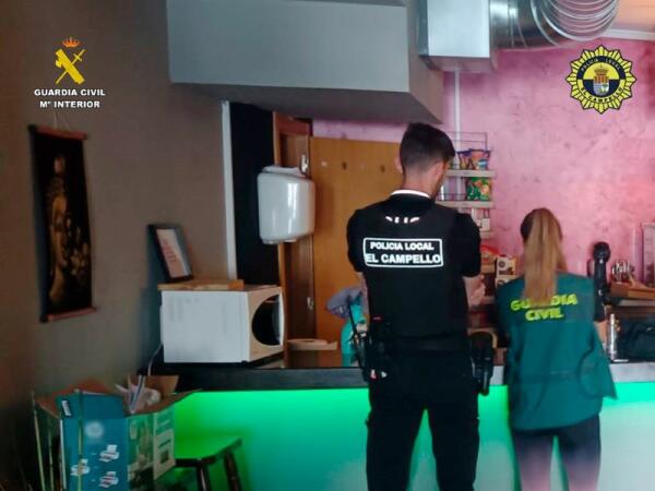 La Guardia Civil y la Policía Local de El Campello desmantelan una asociación de cannabis y detienen a sus responsables 