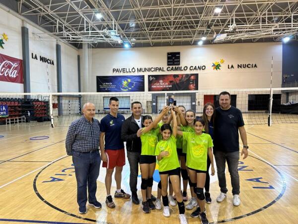 Las alevines de Voley La Nucía quedan terceras en la Final Autonómica