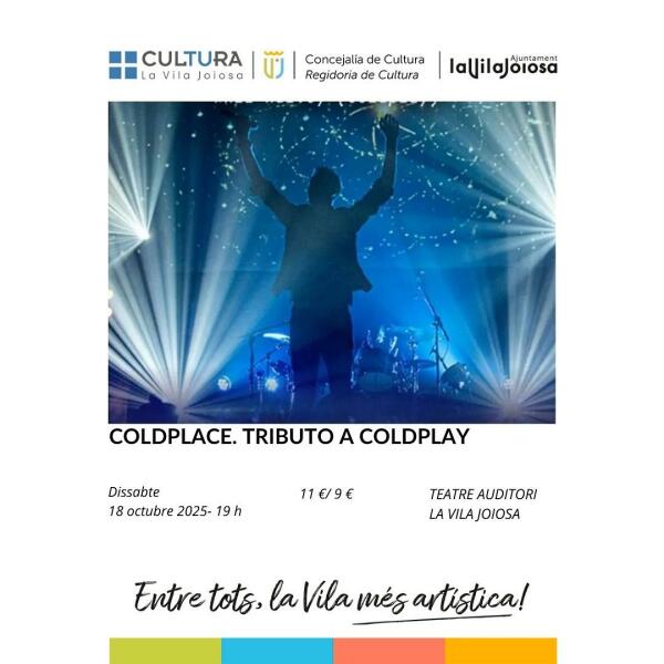El Tributo a “Coldplay” llega a Villajoyosa el 18 de octubre 