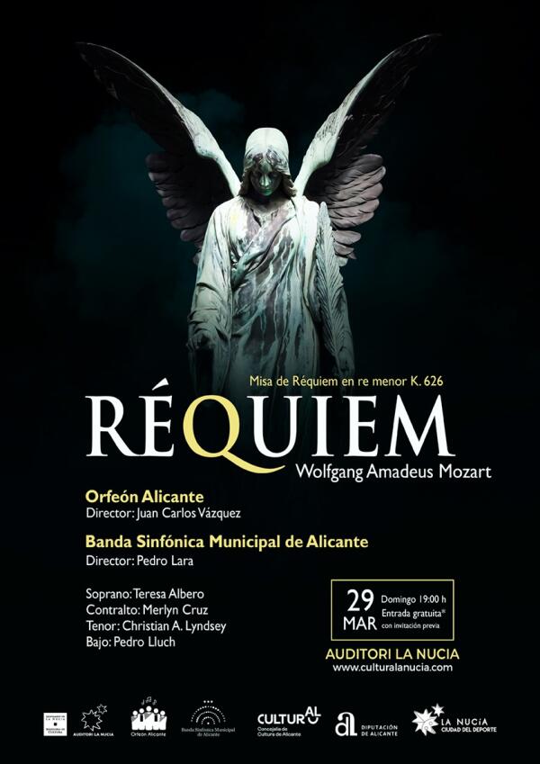 L&rsquo;Auditori de La Nucia acoge este domingo el &ldquo;R&eacute;quiem&rdquo; de Mozart