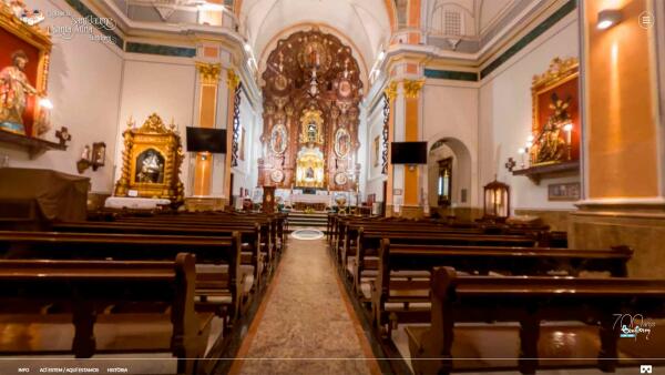 La iglesia de Sant Jaume i Santa Anna se incorpora al ‘Benidorm Virtual’