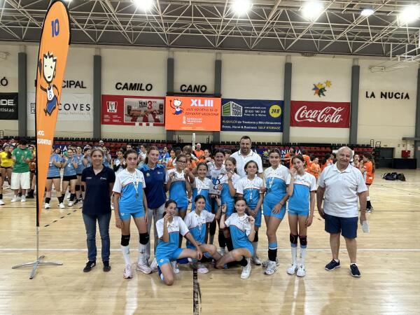 Las finales provinciales de Voley de los Jocs Escolars se jugaron en La Nucía